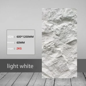 pu rock stone wall panel