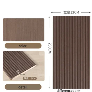 pure wood fluted wall panel-44
