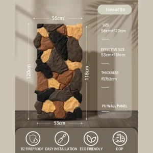 pu stone wall panel