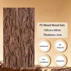 pu wood wall panel