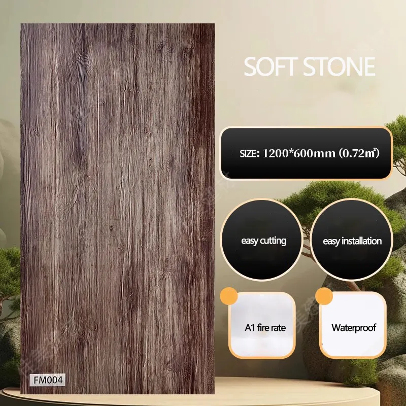120 x 60cm soft stone wall panel wood vein-15 120 x 60cm soft stone wall panel wood vein