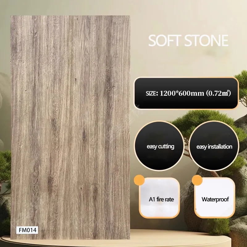 120 x 60cm soft stone wall panel wood vein-22 120 x 60cm soft stone wall panel wood vein