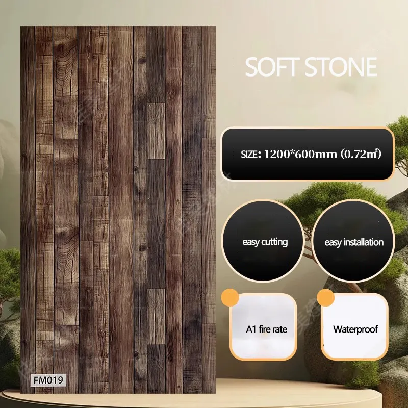120 x 60cm soft stone wall panel wood vein-4 120 x 60cm soft stone wall panel wood vein