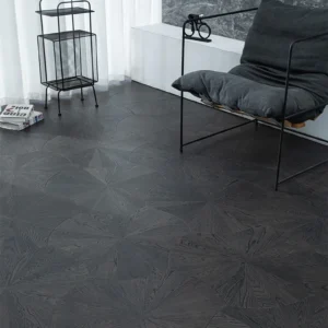 wood flooring big lotus leaf